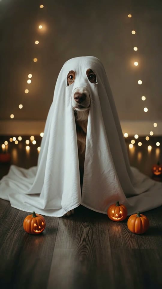 Ghost Photoshoot AI pet video example