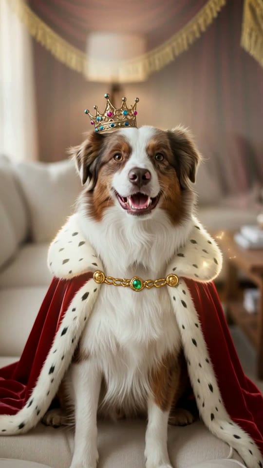 Royal Portrait AI pet video example